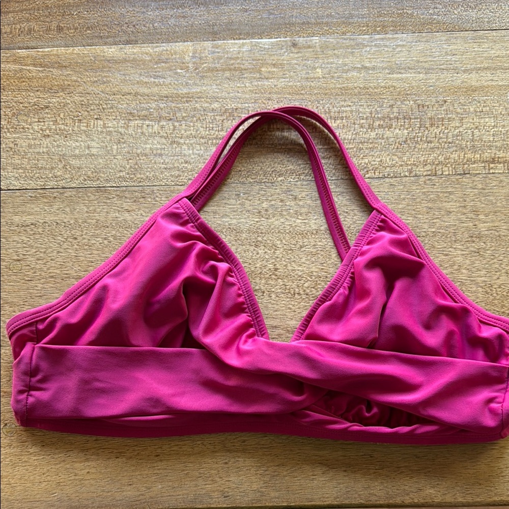 Athleta Fuchsia Bikini Top